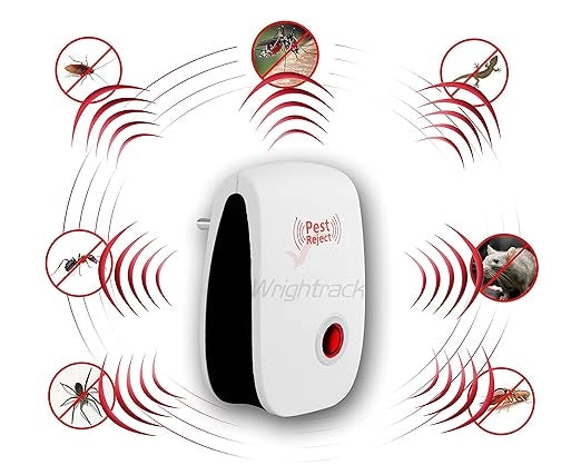 Home Pest & Rodent Repelling Aid for Mosquito, Cockroaches, Ants Spider Insect Pest Control Electric Pest Solution (Pack of 2)